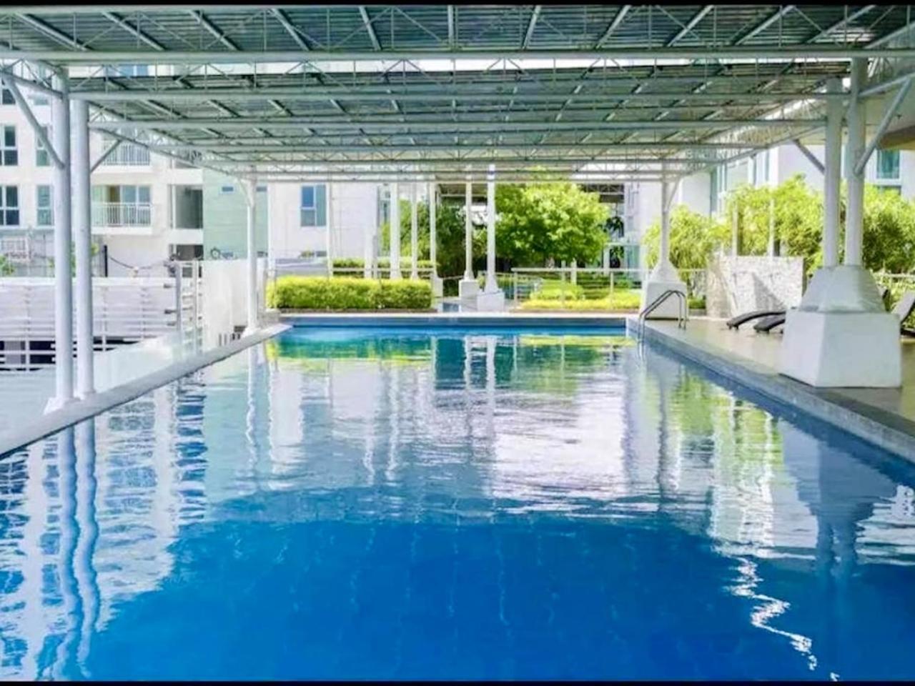 Abreeza Studio Suite 2321 - Pool, Wifi, City View, Washer, Ac, Netflix, Mall Davao Luaran gambar