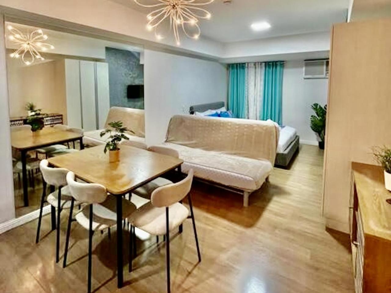 Abreeza Studio Suite 2321 - Pool, Wifi, City View, Washer, Ac, Netflix, Mall Davao Luaran gambar
